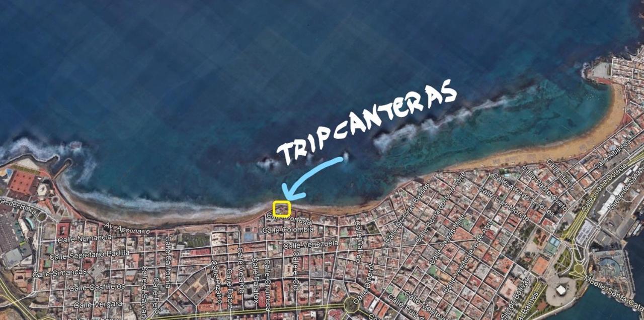 Trip Canteras, New Beach Apartment Las Palmas de Gran Canárias Exterior foto